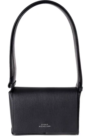 STUDIO NICHOLSON Femme, Sacs, Noir, Taille: ONE Size Sac Noir à Rabat