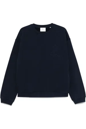 Frame Homme, Sweatshirts et sweats à capuche, Bleu, Taille: L Navy Crew Neck SweaT-shirt