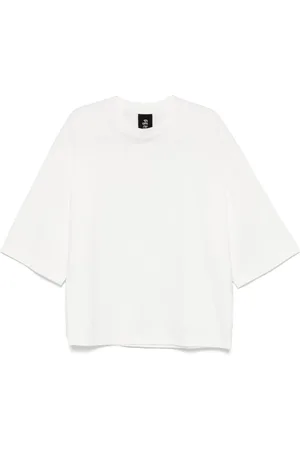 THOM KROM Homme, Tops, Blanc, Taille: L T-shirts et Polos Col Rond Blancs