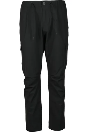 HERNO Homme, Pantalons, Noir, Taille: M Pantalon Cargo Taille Élastique Fermeture Éclair