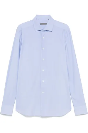 corneliani Homme, Chemises, Bleu, Taille: XL Chemise Bleu Ciel Vêtements Homme Élégant