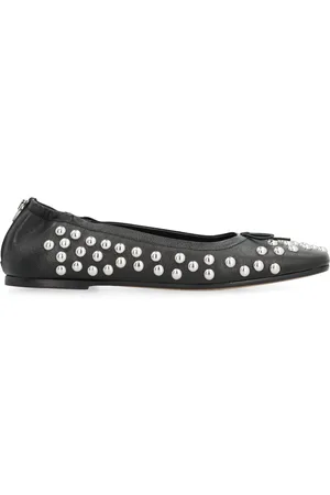 Golden Goose Femme, Chaussures, Noir, Taille: 37 EU Ballerines en cuir clouté