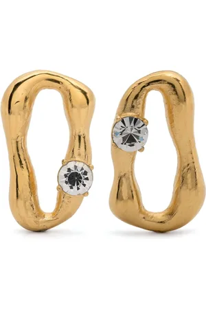 FORTE FORTE Femme, Accessoires, Jaune, Taille: ONE Size Boucles d