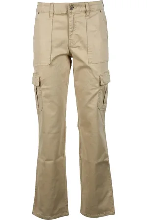 Guess Femme, Pantalons, , Taille: 38 FR Pantalon en mélange lyocell coton stretch