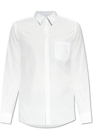 Dolce & Gabbana Homme, Chemises, Blanc, Taille: 2XL Chemise à rayures