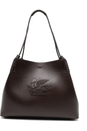 Etro Femme, Sacs, Brun, Taille: ONE Size Sac Shopper Marron pour Femmes