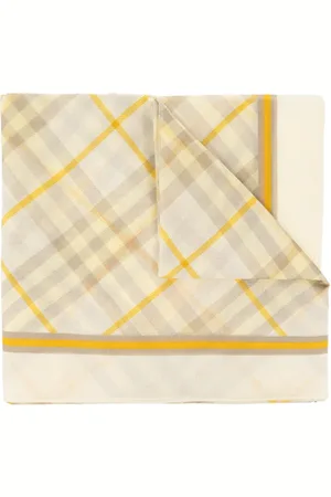 Burberry Unisex, Accessoires, Multicolore, Taille: ONE Size Écharpe à carreaux