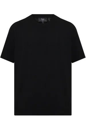 THEORY Homme, Tops, Noir, Taille: S T-shirt col rond