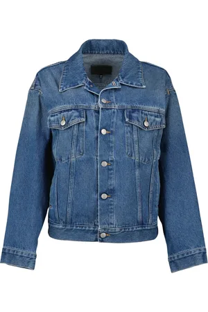 Maison Margiela Femme, Vestes, Bleu, Taille: 36 FR Veste en jean Automne-Hiver 2024 Femme