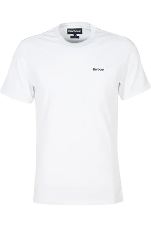 Barbour Homme, Tops, Blanc, Taille: S T-Chemises