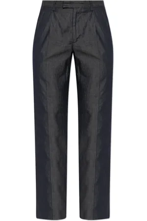 Paul Smith Homme, Pantalons, Bleu, Taille: W31 Pantalon plissé