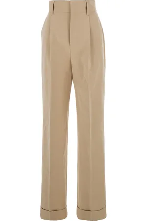 Serafini Femme, Pantalons, , Taille: 36 FR Pantalon en Coton avec Poignets