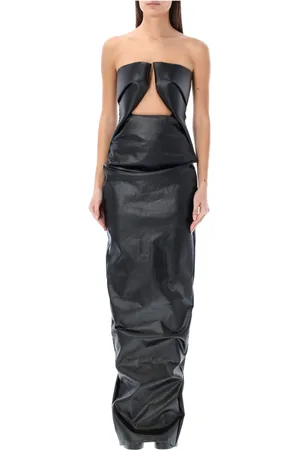 Rick Owens Femme, Robes, Noir, Taille: 38 FR Robe Prong Gown Noire