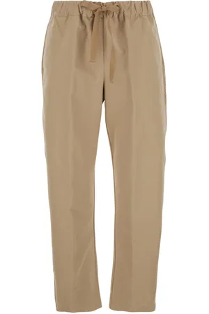 SEMICOUTURE Femme, Pantalons, , Taille: 36 FR Pantalon en Coton avec Cordon Femme