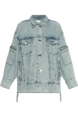 Gestuz Femme, Vestes, Bleu, Taille: 38 FR Veste en jean