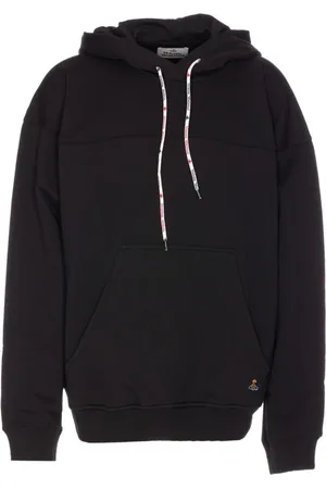Vivienne Westwood Homme, Sweatshirts et sweats à capuche, Noir, Taille: 2XL Sweat à capuche noir avec poche