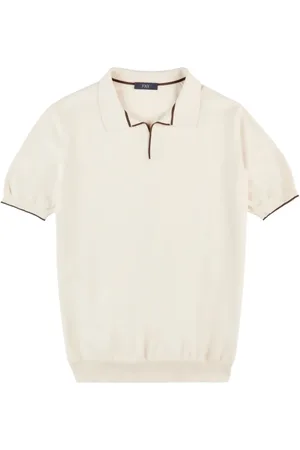 FAY Homme, Tops, , Taille: L T-shirts et Polos Blancs