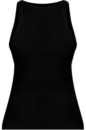 Gestuz Femme, Tops, Noir, Taille: 42 FR Haut côtelé