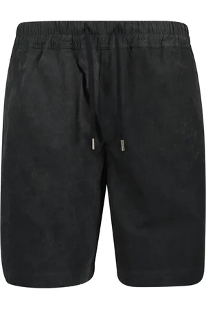 IRO Homme, Shorts, Noir, Taille: L Short en Coton Noir Maxe Collection 2025