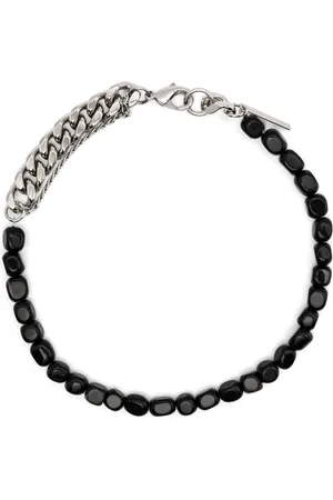 DRIES VAN NOTEN Homme, Accessoires, Noir, Taille: ONE Size Pince de Homard Noire Ajustable Bijoux