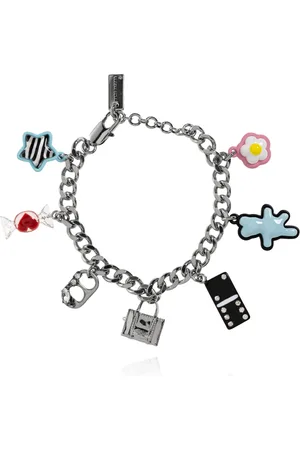 Marc Jacobs Femme, Accessoires, Multicolore, Taille: ONE Size Bracelet avec breloques colorées
