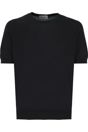 JOHN SMEDLEY Homme, Tops, Noir, Taille: L T-Chemises