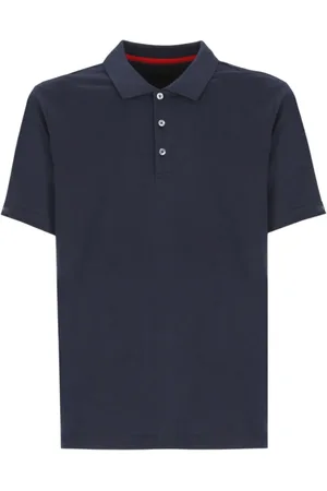 FAY Homme, Tops, Bleu, Taille: S Collection de T-shirts et Polos élégants