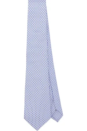 CANALI Homme, Accessoires, Bleu, Taille: ONE Size Cravate bleue à pointe unique