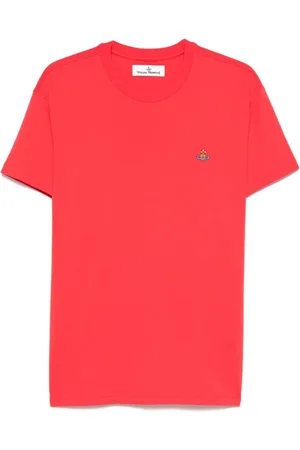 Vivienne Westwood Homme, Tops, Rouge, Taille: L T-shirts et Polos Col Rond Rouges