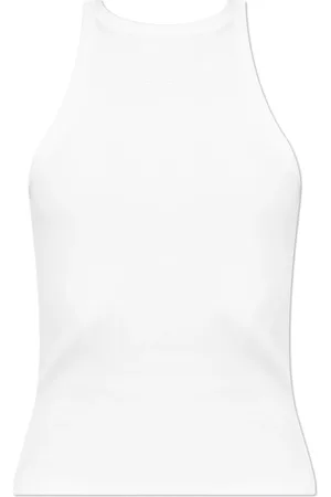 Gestuz Femme, Tops, Blanc, Taille: 38 FR Haut côtelé