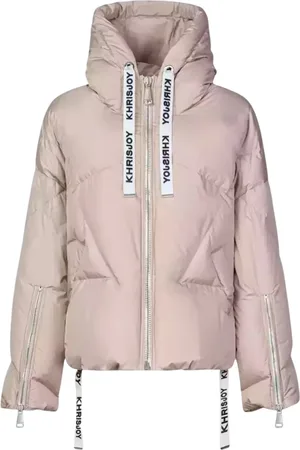 Khrisjoy Femme, Vestes, , Taille: 38 FR Doudoune avec Matelassage Géométrique