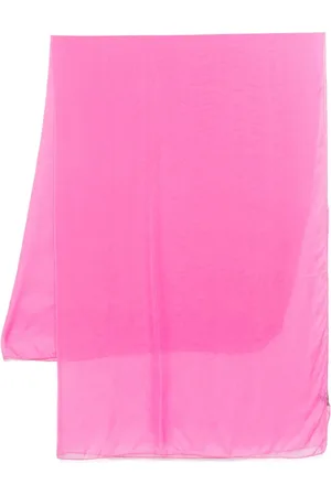 Lady Anne Femme, Accessoires, Rose, Taille: ONE Size Fuchsia Rose Écharpe Forme Rectangle Élégante