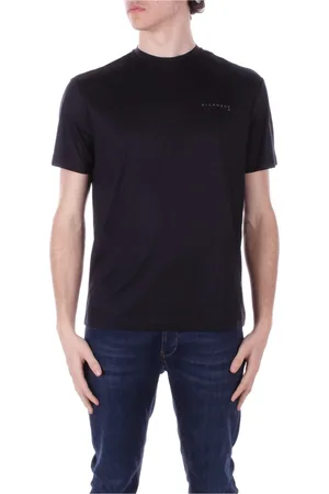 John Richmond Homme, Tops, Noir, Taille: M Logo Front T-shirts et Polos Noir