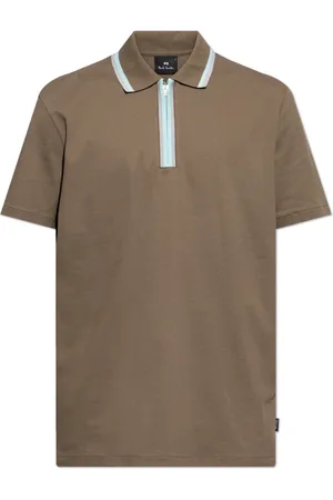Paul Smith Homme, Tops, Brun, Taille: L Polo en coton