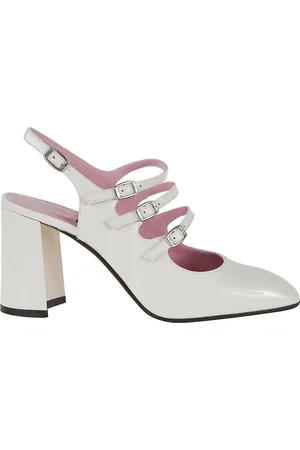 Carel Femme, Chaussures, , Taille: 36 1/2 EU Chaussures Mary Jane en Cuir Verni avec Talon Carré