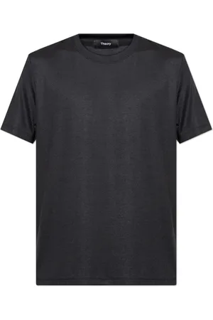 THEORY Homme, Tops, Noir, Taille: XL Crewneck T-shirt