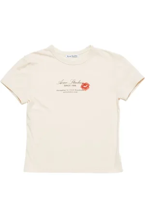 Acne Studios Femme, Tops, , Taille: 36 FR T-shirt Décontracté en Coton de Différentes Couleurs