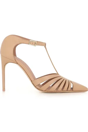 MALONE SOULIERS Femme, Chaussures, , Taille: 40 EU Talons nude en cuir T-strap
