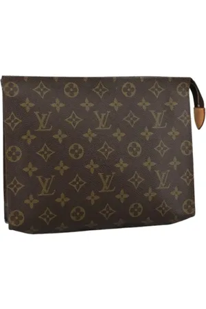LOUIS VUITTON Femme, Pre-owned, Brun, Taille: ONE Size Pre-owned Toile trousses-de-toilette