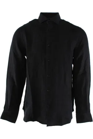 Tommy Hilfiger Homme, Chemises, Bleu, Taille: XL Chemise Slim Fit en Lin Desert Sky