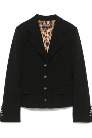 Dolce & Gabbana Femme, Vestes, Noir, Taille: 38 FR Vestes Noires pour Hommes