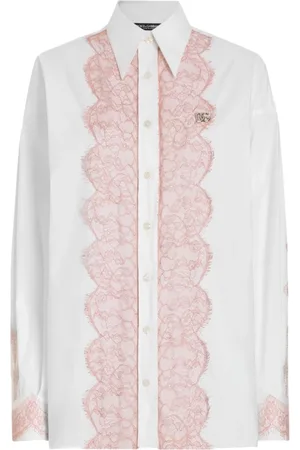 Dolce & Gabbana Femme, Blouses et Chemises, Blanc, Taille: 40 FR Chemises Blanches pour Hommes
