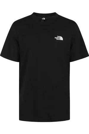 The North Face Homme, Tops, Noir, Taille: S Tee-shirt en Coton avec Logo Dome