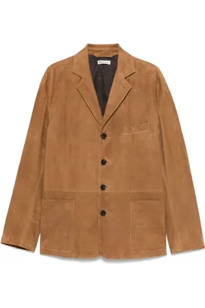 Bally Homme, Vestes, Brun, Taille: L Veste marron caramel à boutons
