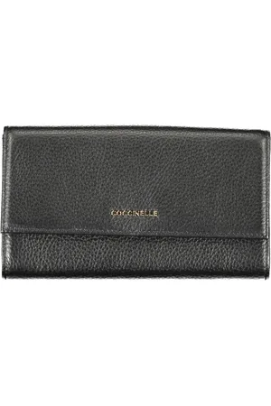 Coccinelle Femme, Accessoires, Noir, Taille: ONE Size Portefeuille Femme Noir Double Ouverture