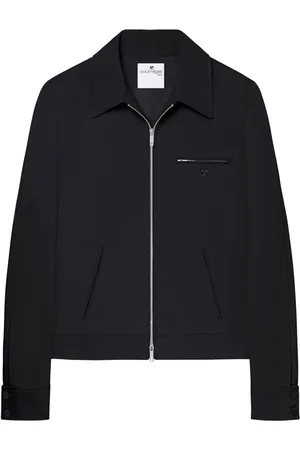 Courrèges Homme, Vestes, Noir, Taille: M Veste Noire Col Classique