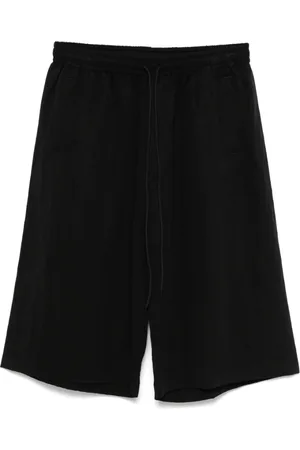 Y-3 Femme, Shorts, Noir, Taille: 38 FR Shorts Noirs à Cordon de Serrage et Taille Élastique