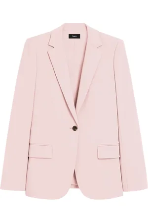 THEORY Femme, Vestes, Rose, Taille: 40 FR Slim Fit Blazer Lyserød