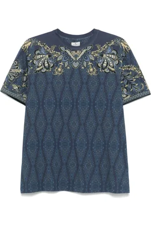 Etro Homme, Tops, Multicolore, Taille: XL T-shirt et Polo multicolore