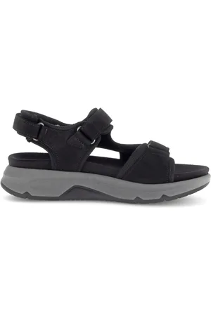 Gabor Femme, Chaussures, Noir, Taille: 37 1/2 EU Sandale de marche noire pour femmes